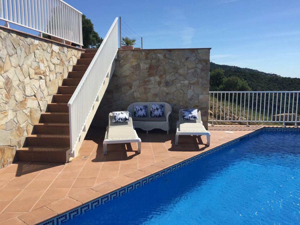 Villa Gardenia Mit Pool Und Traumhaftem Meerblick Santa Cristina d'Aro Exterior photo